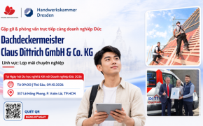 Gặp gỡ & phỏng vấn trực tiếp cùng doanh nghiệp Dachdeckermeister Claus Dittrich GmbH & Co. KG - Lĩnh vực: Lợp mái chuyên nghiệp
