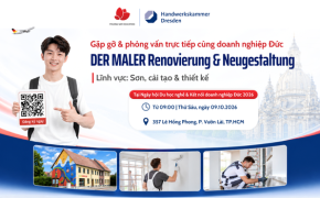 Gặp gỡ & phỏng vấn trực tiếp cùng doanh nghiệp DER MALER Renovierung & Neugestaltung - Lĩnh vực: Sơn, cải tạo & thiết kế
