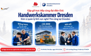 Gặp gỡ & trao đổi trực tiếp cùng HWK Dresden – Đại diện mạng lưới gần 22.000 doanh nghiệp Đức