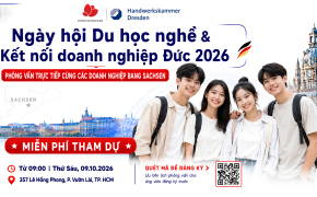 Phỏng vấn trực tiếp cùng doanh nghiệp tại ngày hội Du học nghề Đức và Kết nối doanh nghiệp 2026