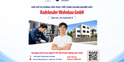 Gặp gỡ & phỏng vấn trực tiếp cùng doanh nghiệp Radebeuler Wohnbau GmbH - Lĩnh vực: Xây dựng nhà ở
