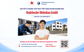 Gặp gỡ & phỏng vấn trực tiếp cùng doanh nghiệp Radebeuler Wohnbau GmbH - Lĩnh vực: Xây dựng nhà ở